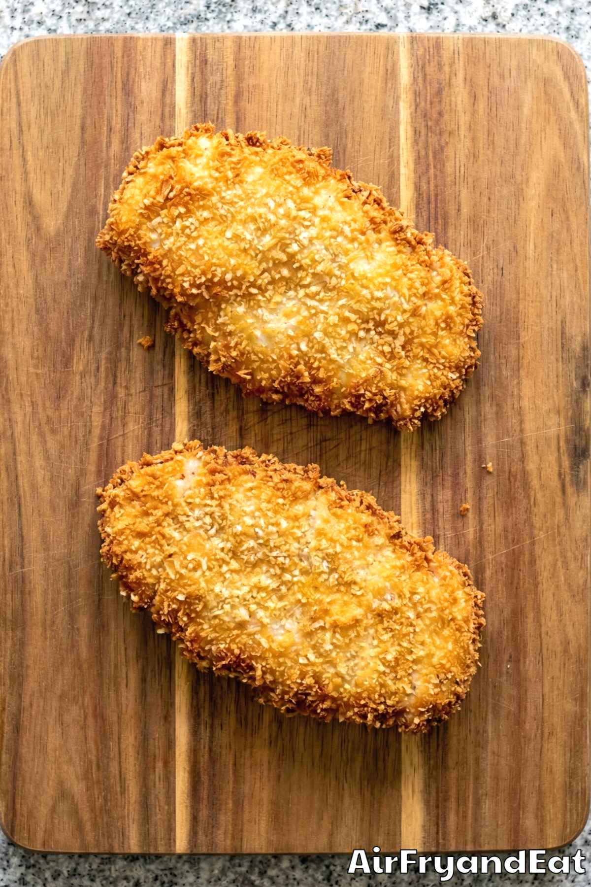 Air Fryer Chicken Katsu Step 6