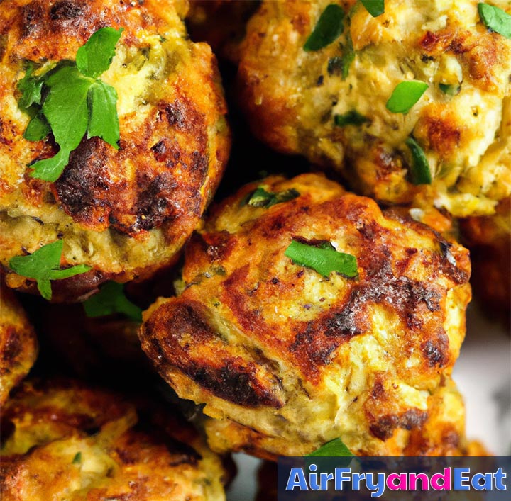air fryer chicken meatballs