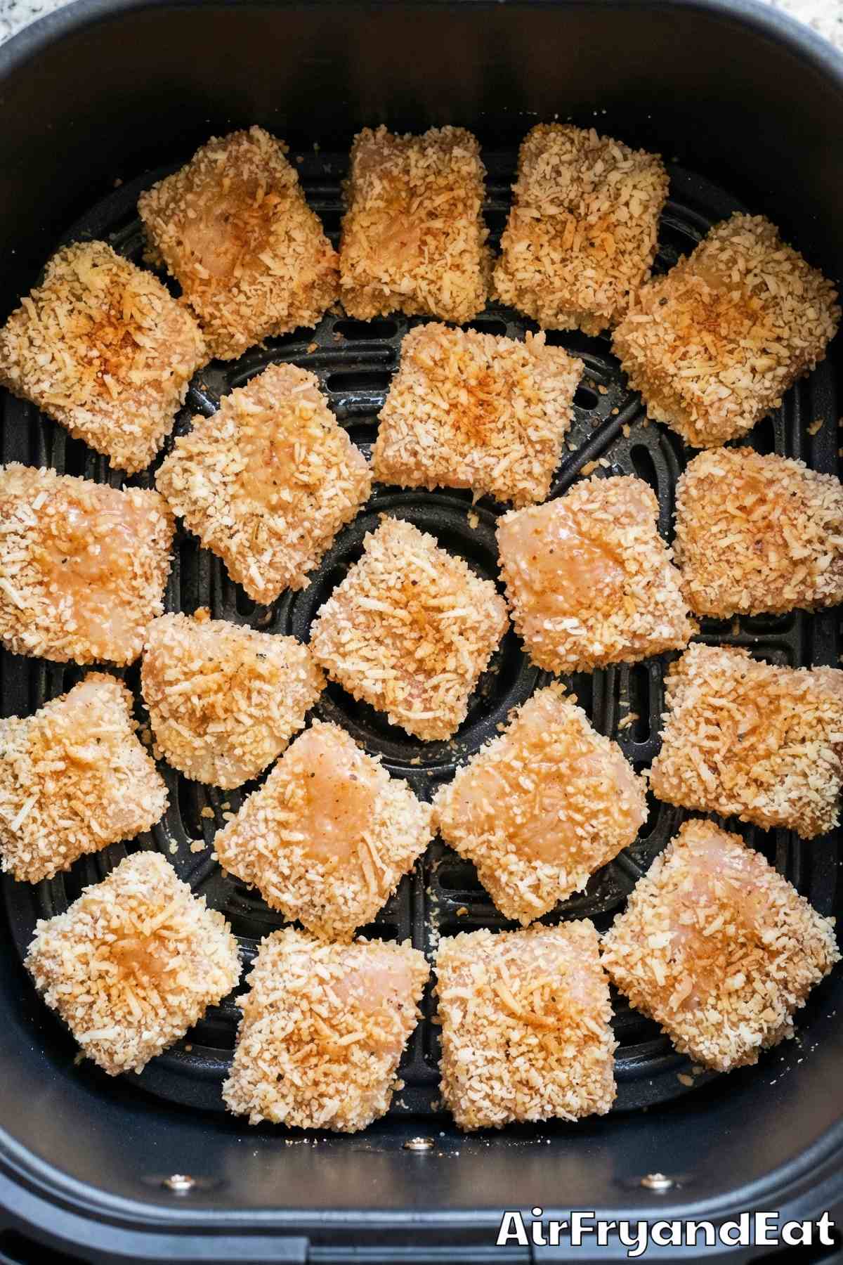 Air Fryer Chicken Nuggets Step 4