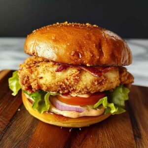 air fryer chicken sandwich