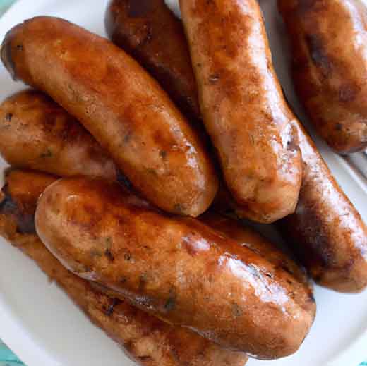 Air Fryer Chicken Sausage
