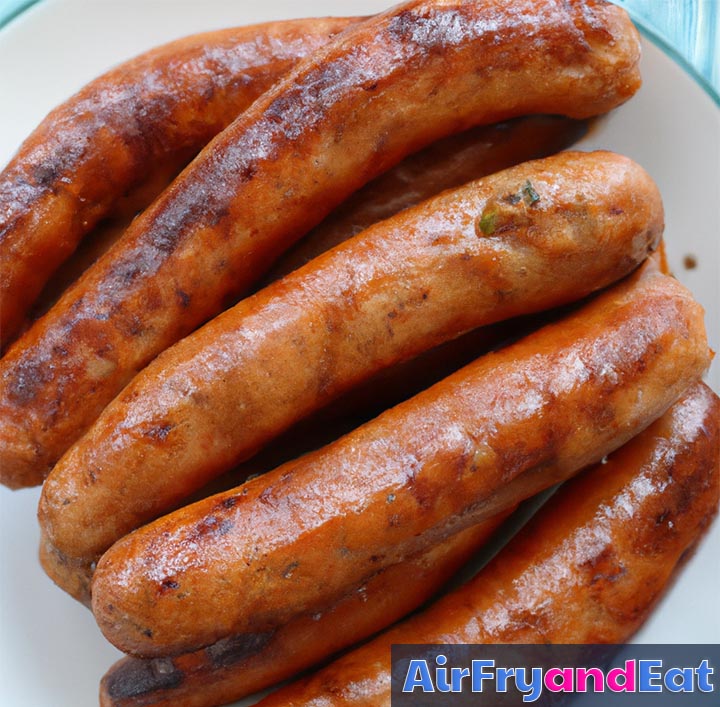 Air Fryer Chicken Sausage The Best Method AirFryAndEat