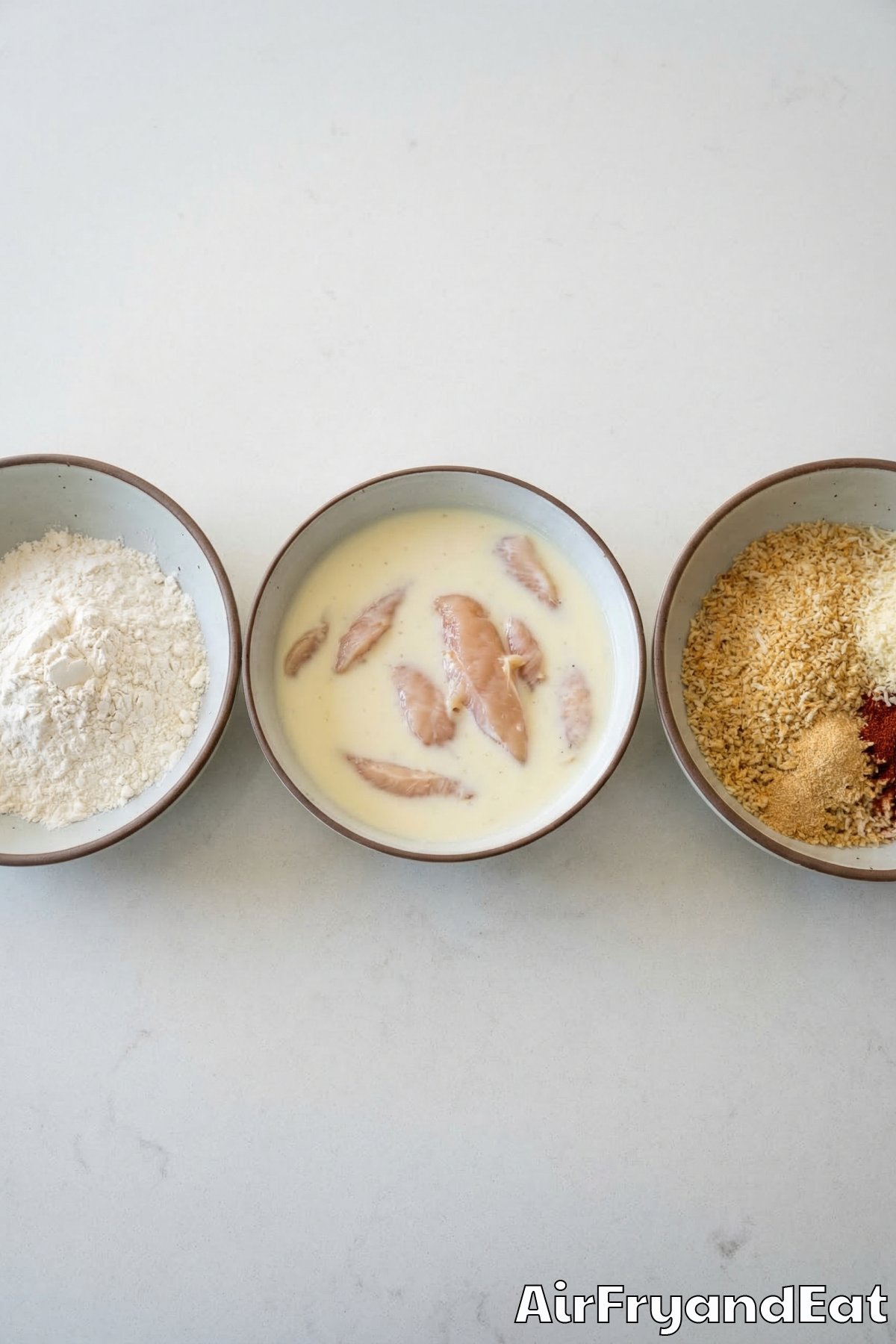 Air Fryer Chicken Tenders Step 2