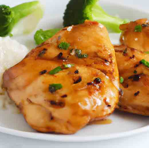 Air Fryer Chicken Teriyaki Thighs Easy Recipe AirFryAndEat