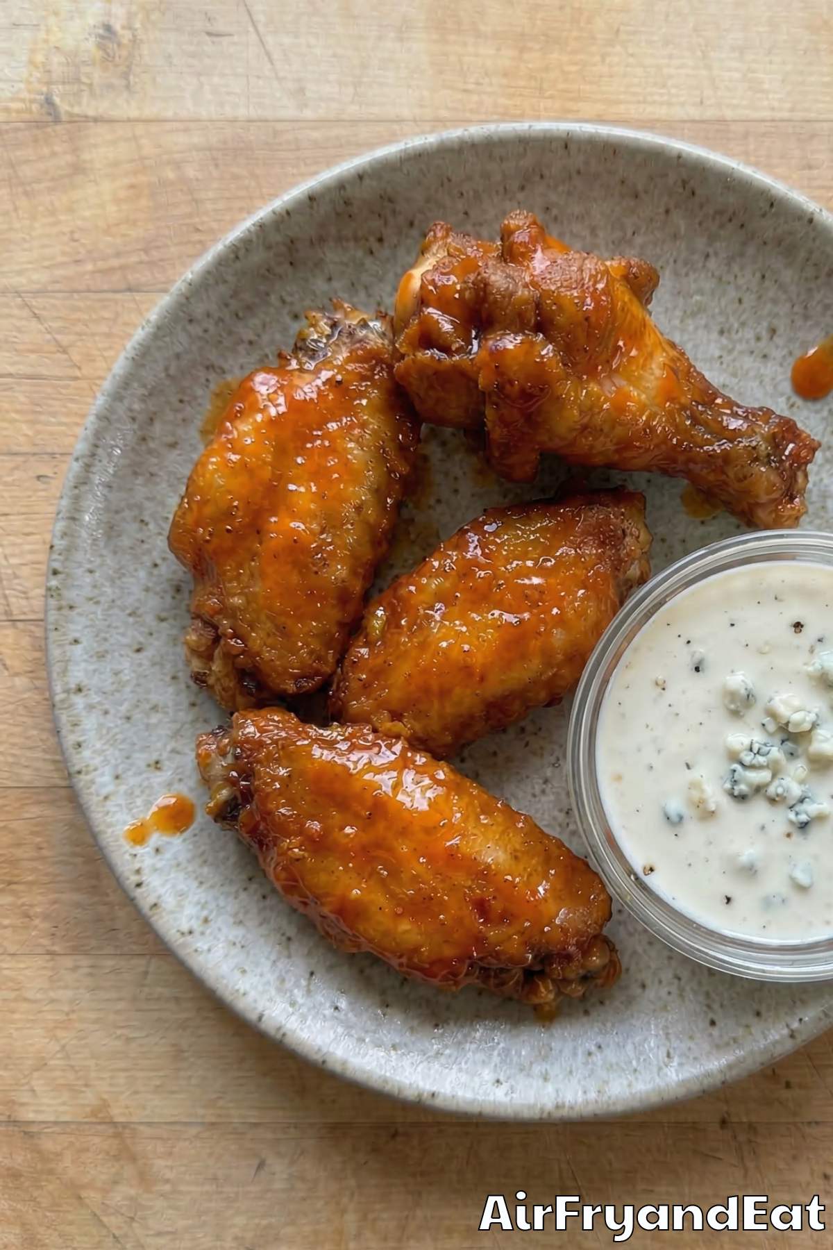 Perfectly seasoned air fryer chicken wings