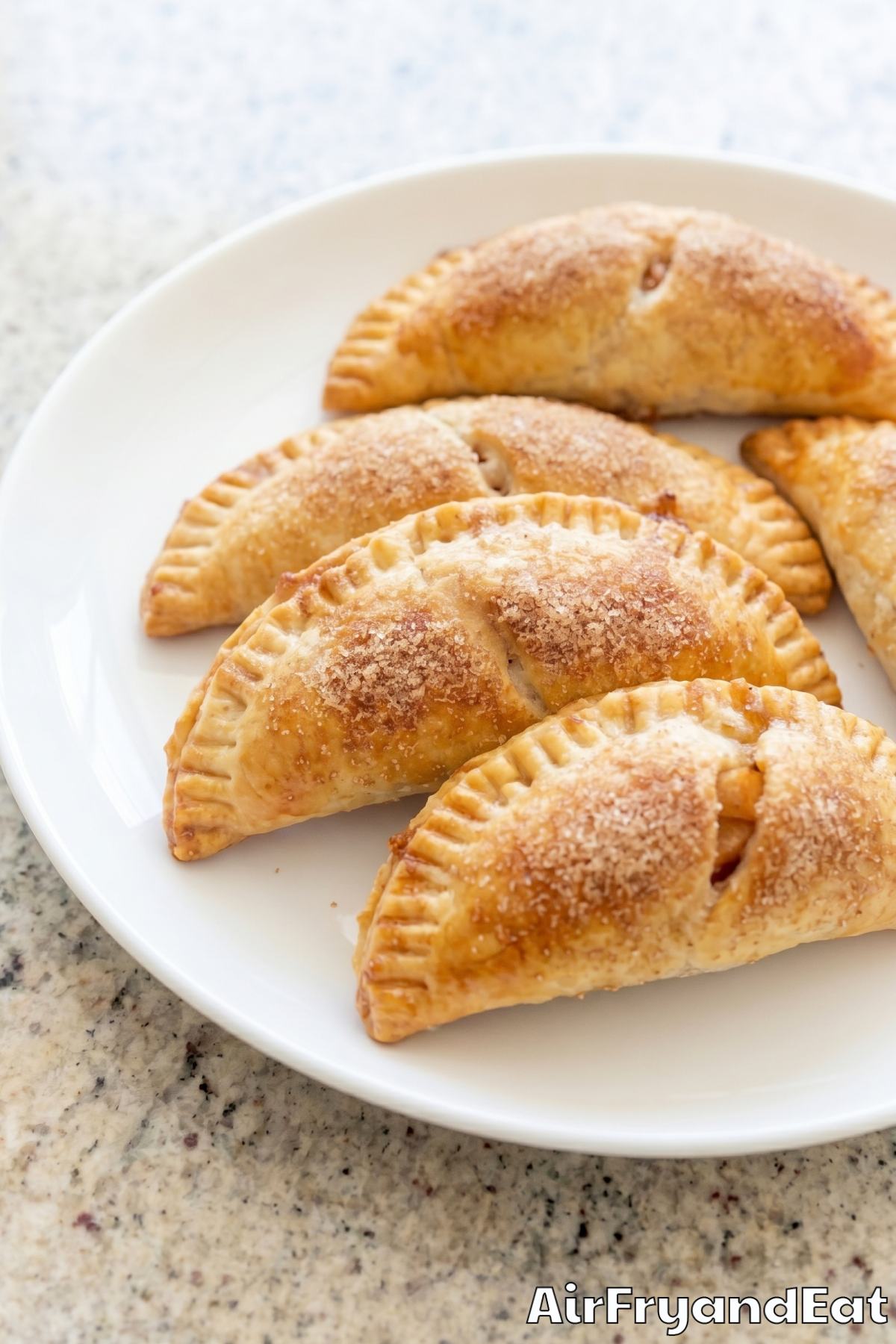 easy air fryer cinnamon apple empanadas