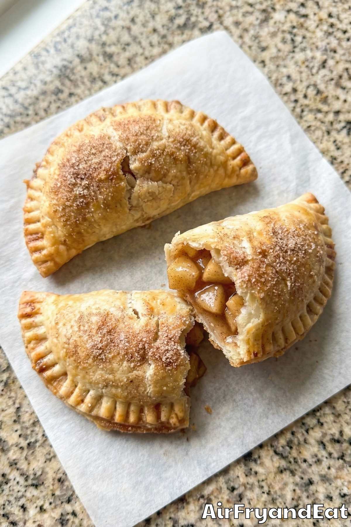 Irresistible air fryer cinnamon apple empanadas