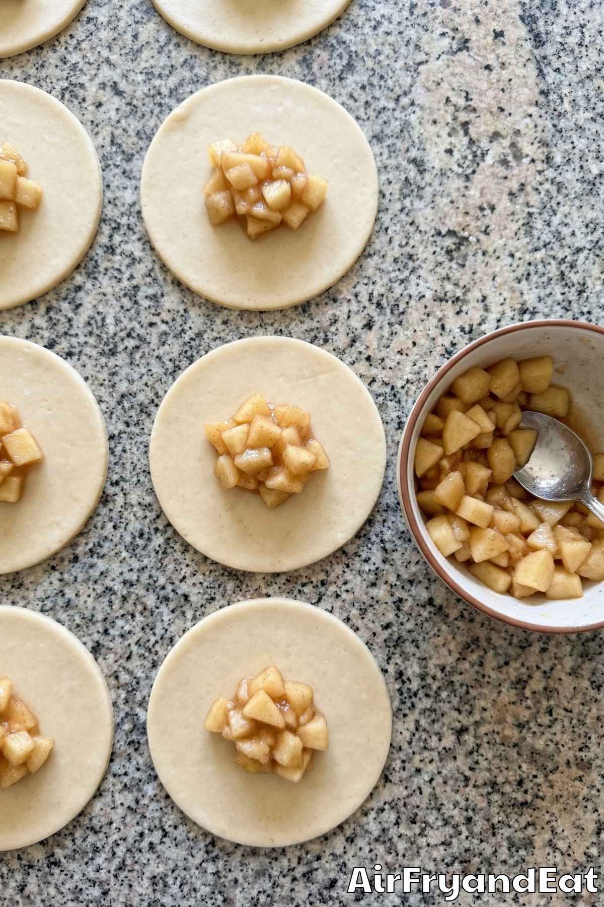 Air Fryer Cinnamon Apple Empanadas Step 3