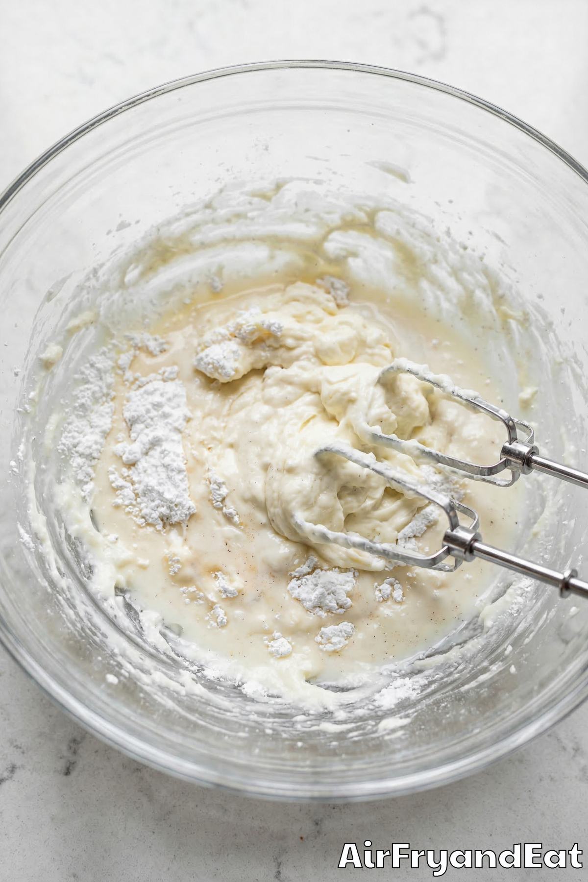 Air Fryer Cinnamon Roll Bites Step 4