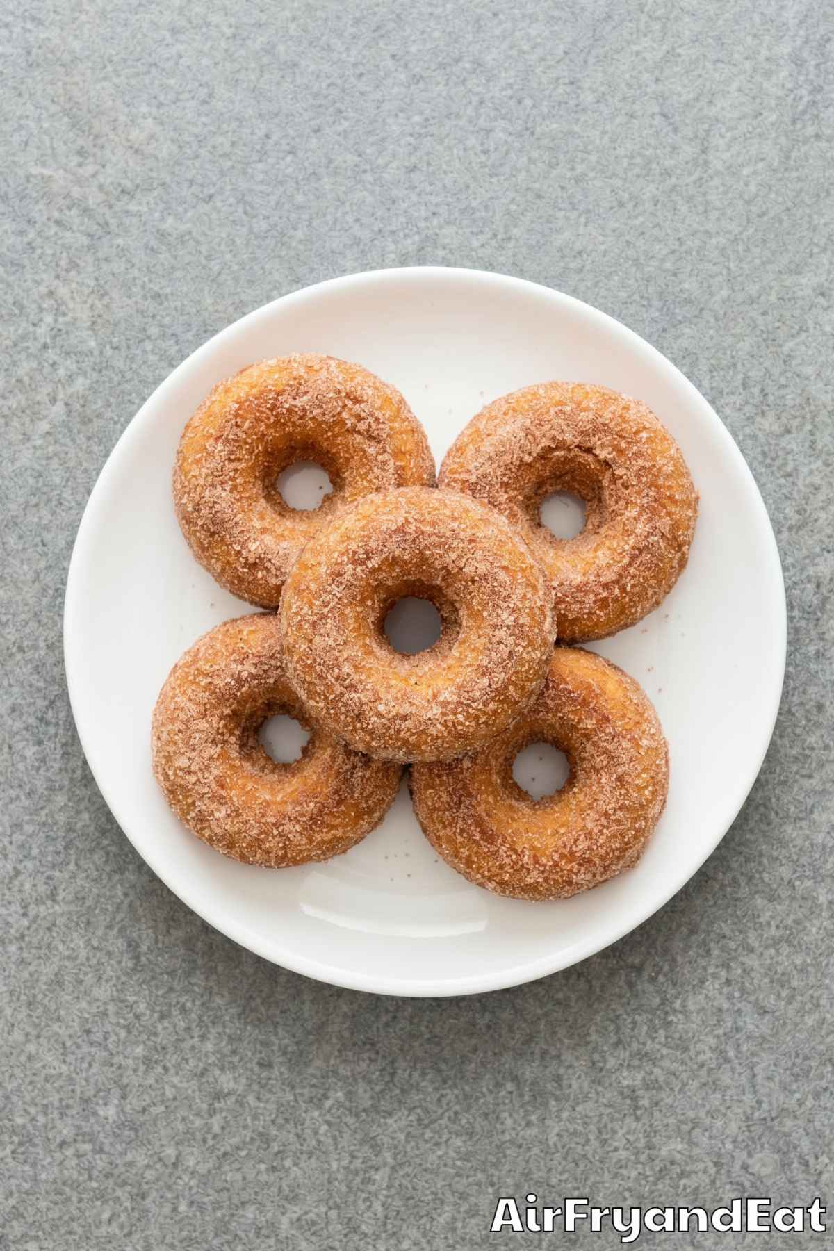 easy air fryer donut cakes