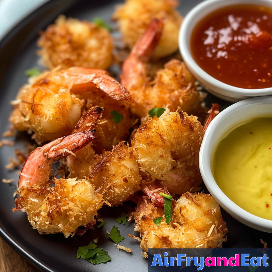 air fryer coconut shrimp keto 