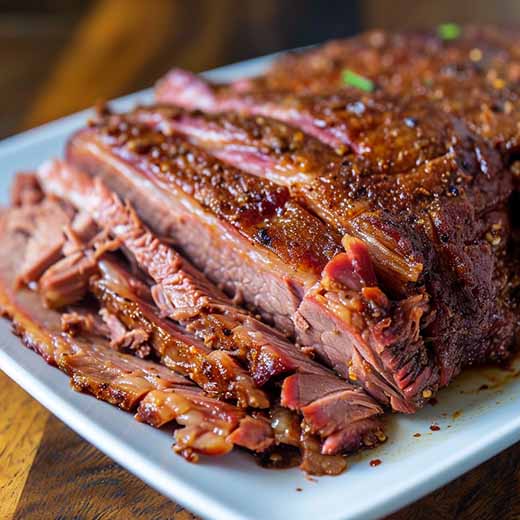 Air fryer corned outlet beef brisket