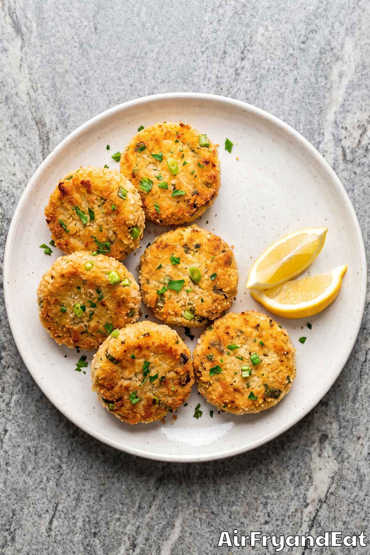 Easy crab cakes made in the air fryer