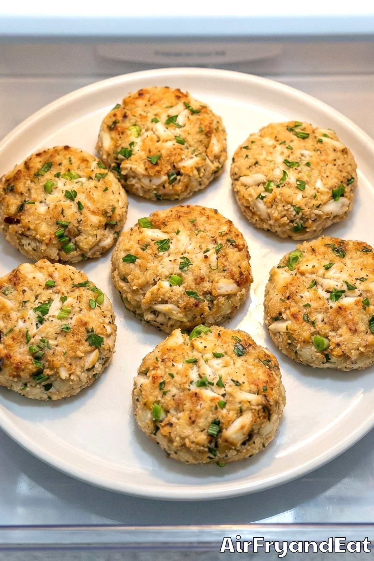 Air Fryer Crab Cakes Step 2