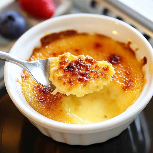 air fryer creme brulee