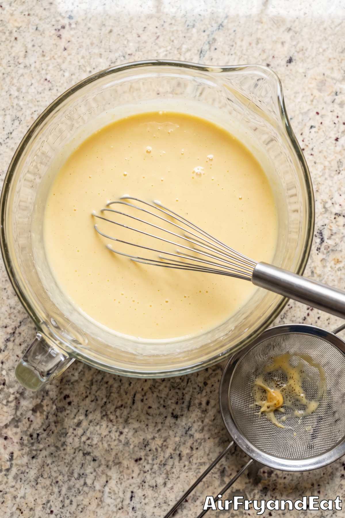 Air Fryer Creme Brulee Step 2