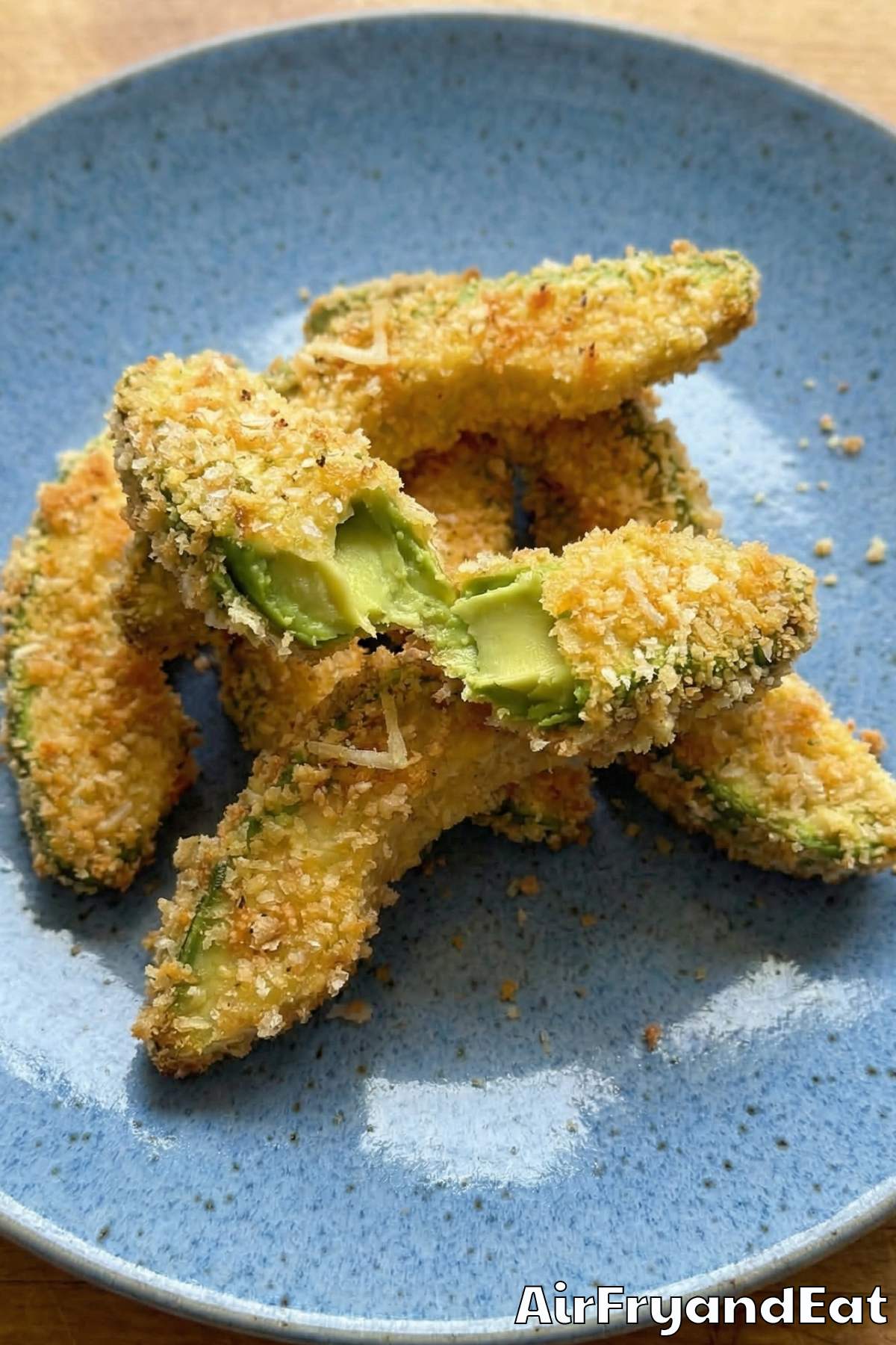 Irresistible air fryer crispy avocado fries