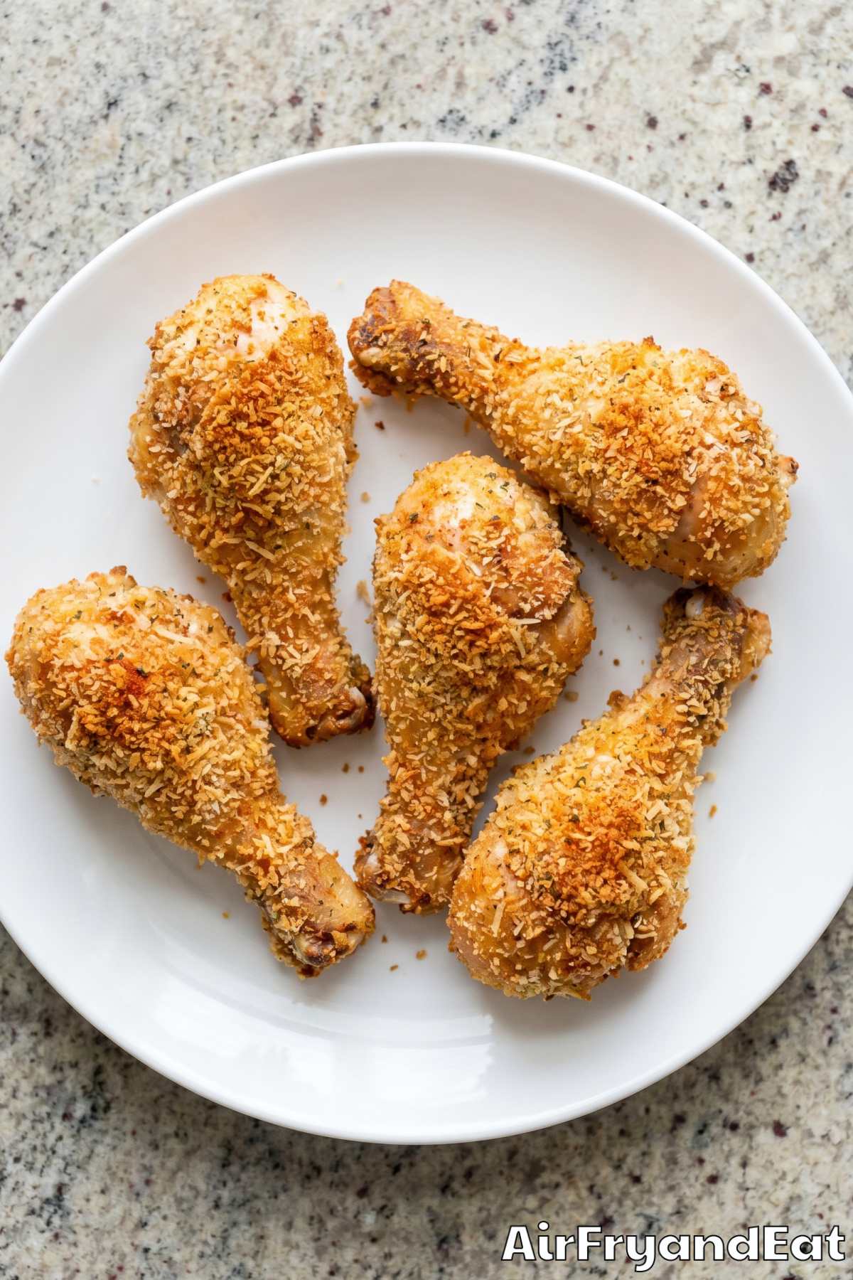 easy air fryer parmesan drumsticks