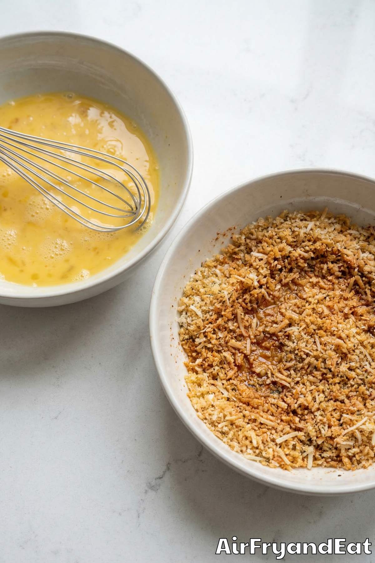 Air Fryer Crispy Parmesan Chicken Drumsticks Step 2
