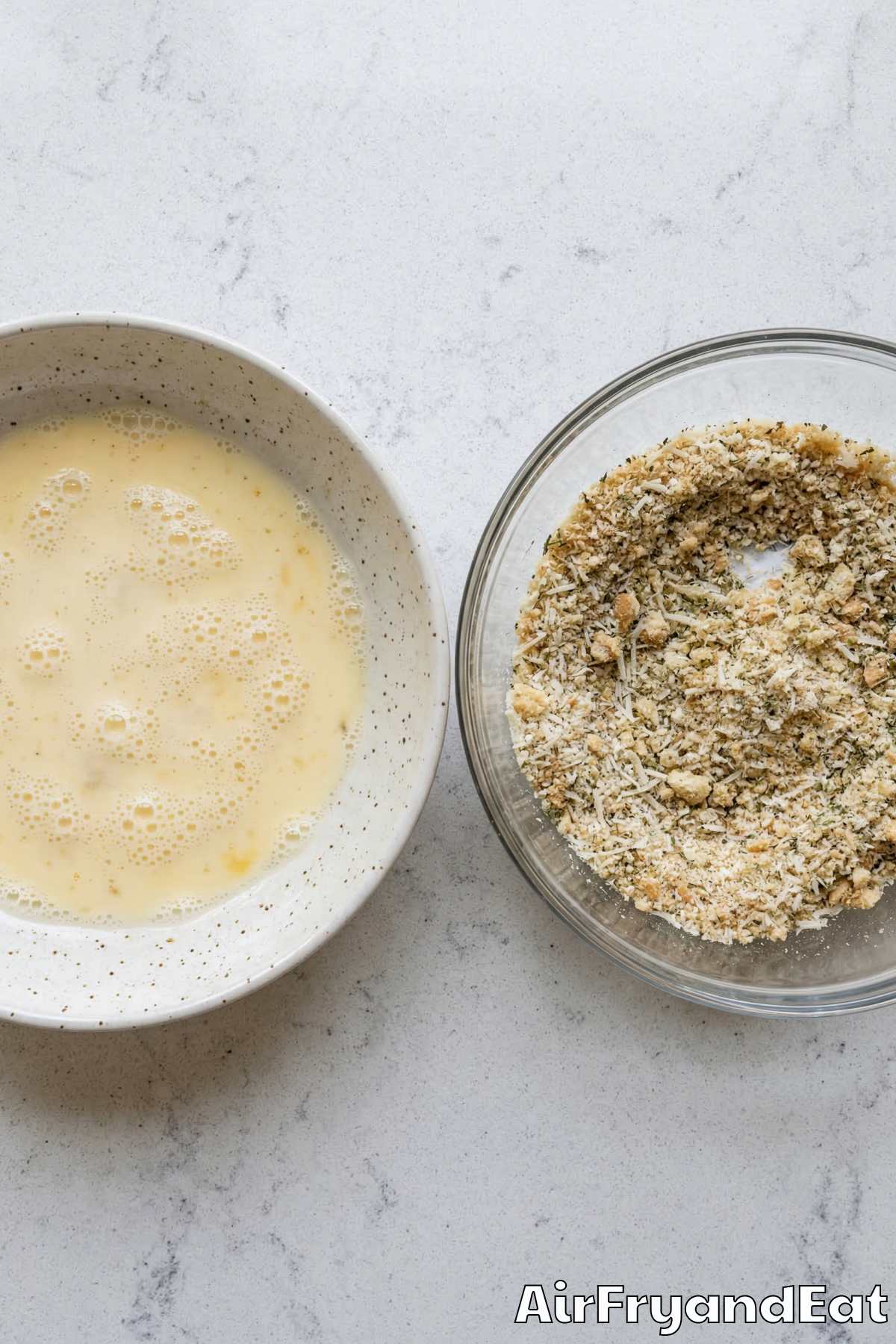 Air Fryer Crispy Ravioli with Marinara Step 1
