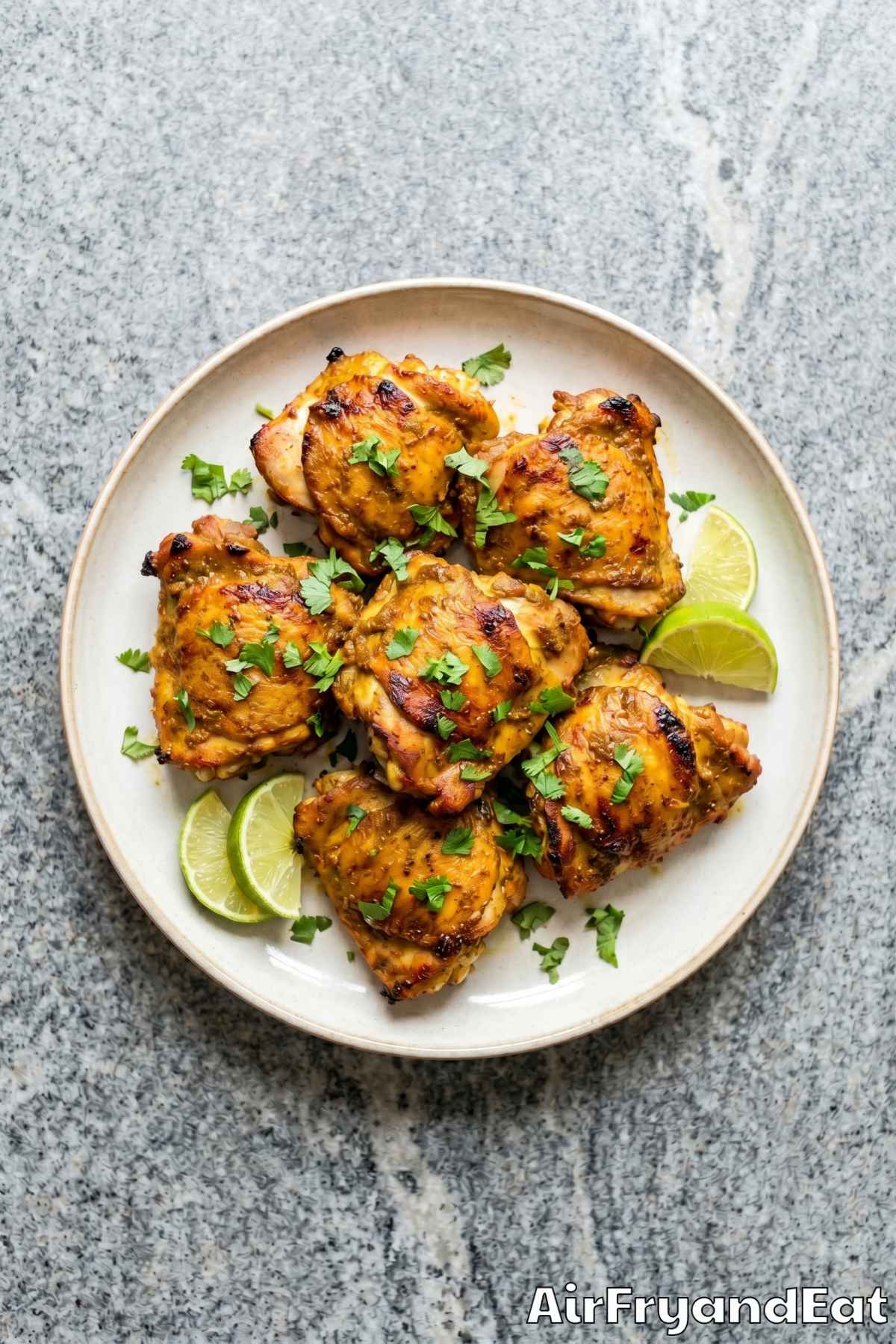 Easy air fryer curry chicken recipe
