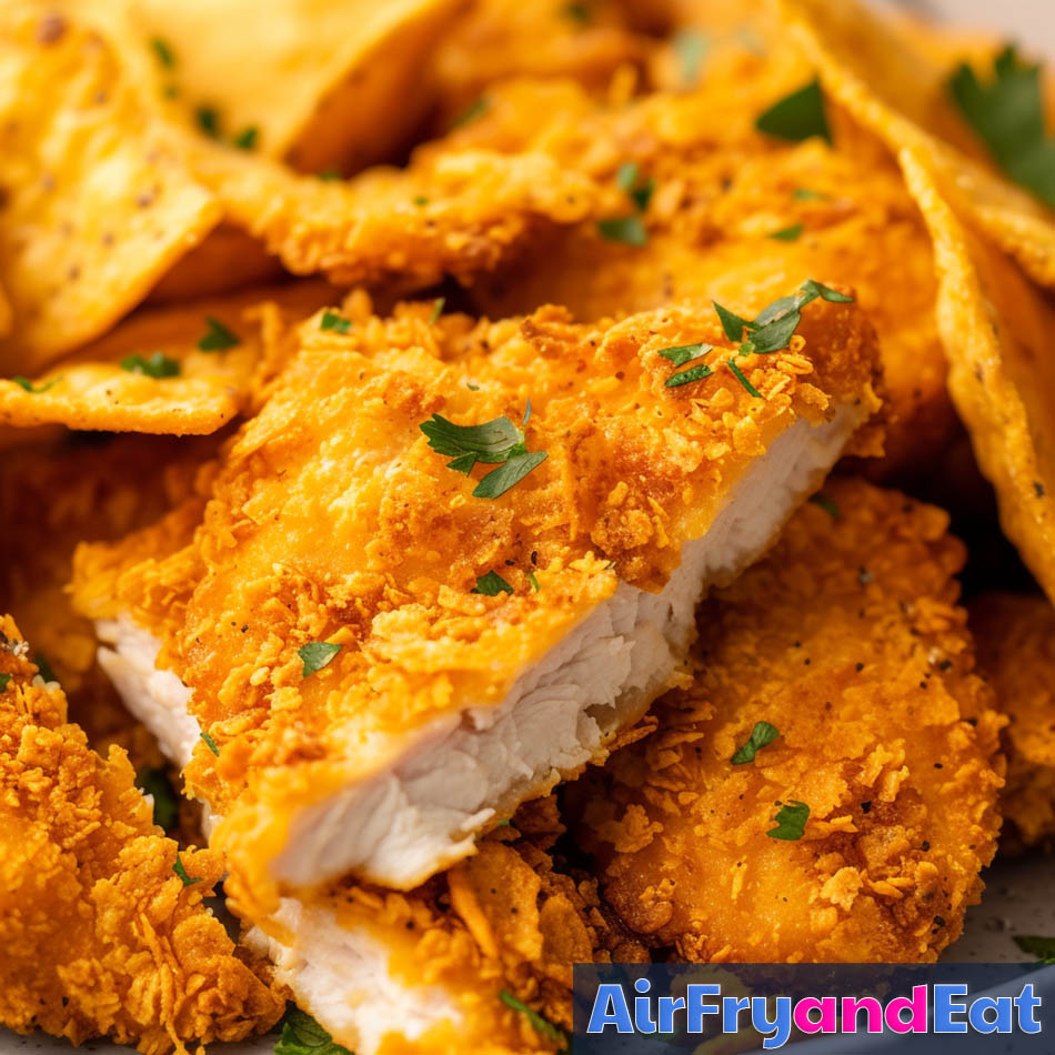 air fryer dorito chicken 