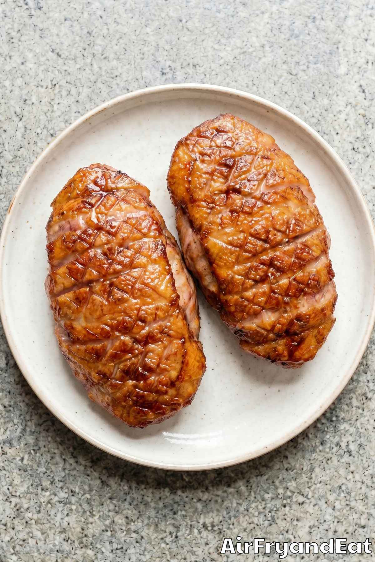 Mouthwatering air fryer duck breast