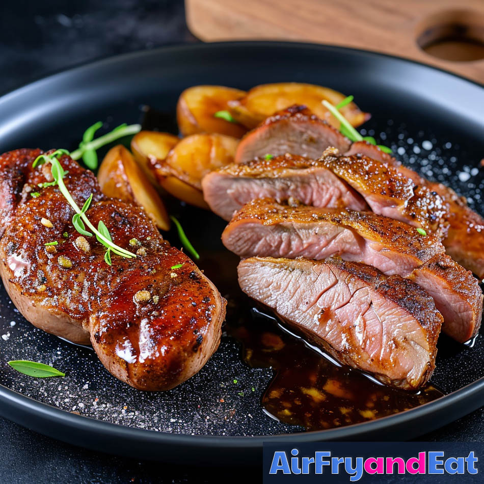 Air Fryer Duck Breast: The Best Version (Easy) | AirFryAndEat