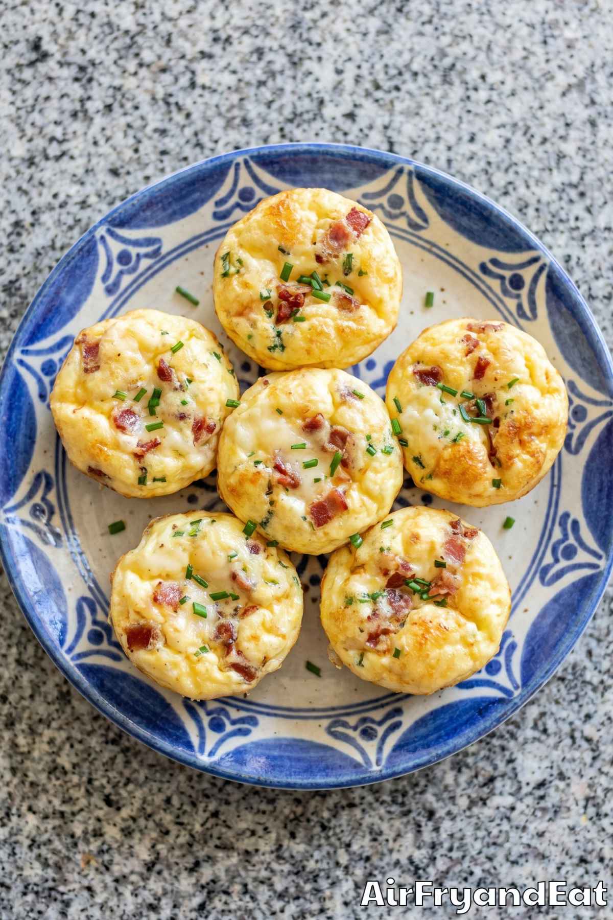 Wholesome air fryer egg bites breakfast