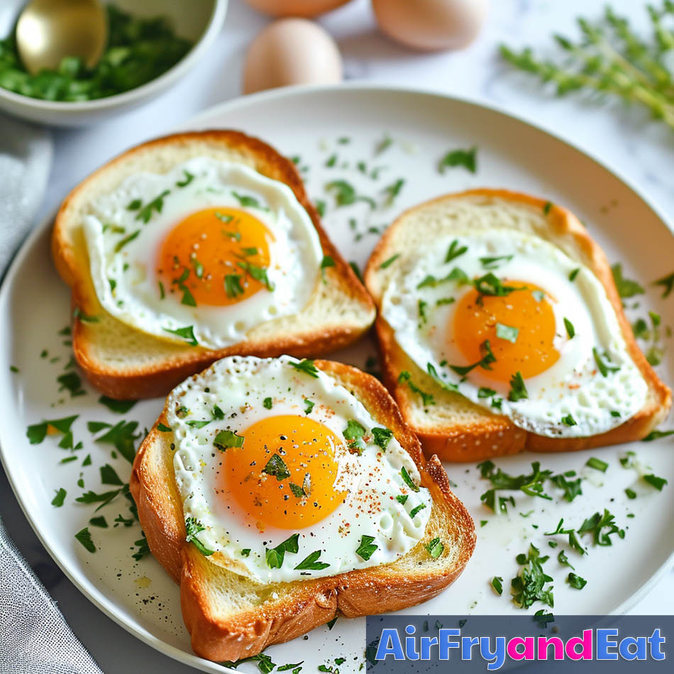 Air Fryer Egg Toast: Easy Recipe (Tastes Amazing) | AirFryAndEat
