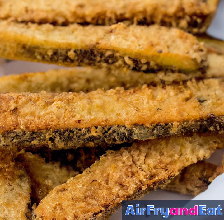 Air Fryer Eggplant Fries Easy Recipe (Crispy) AirFryAndEat