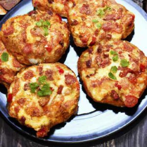 air fryer english muffin pizza