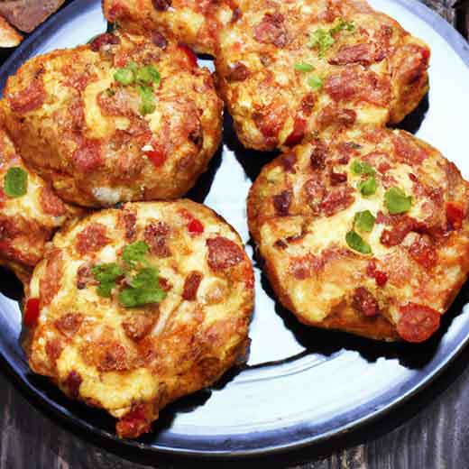 Air Fryer English Muffin Pizza