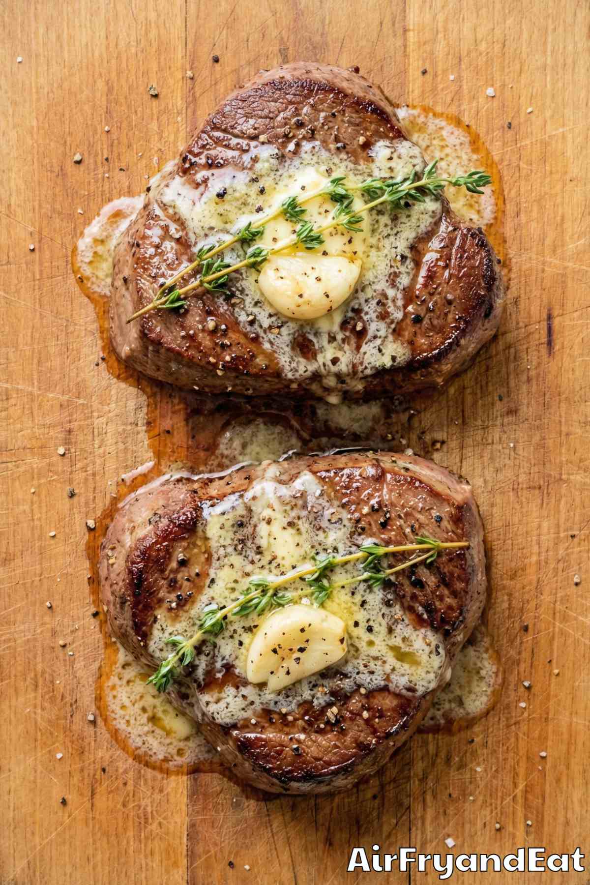 Air Fryer Filet Mignon Step 5