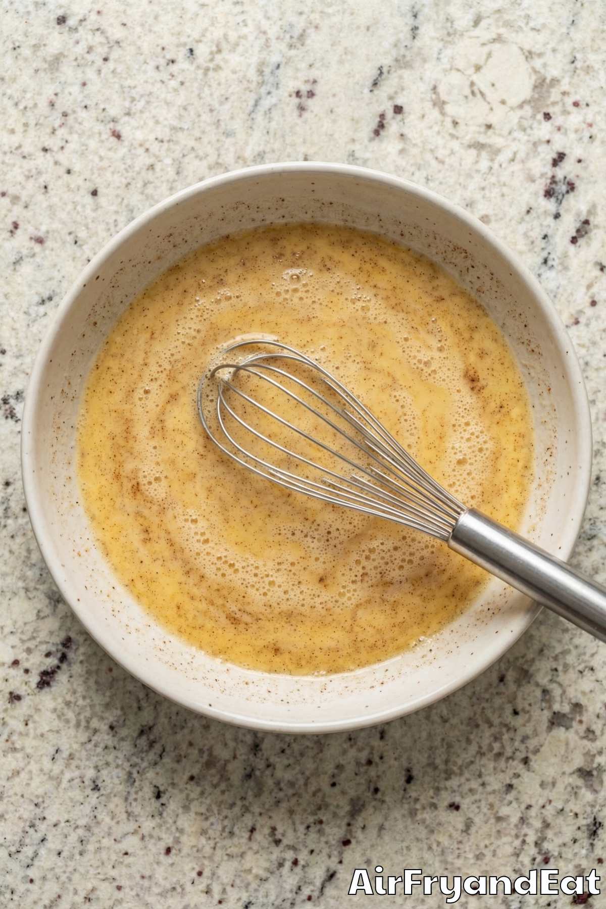 Air Fryer French Toast Sticks Step 2