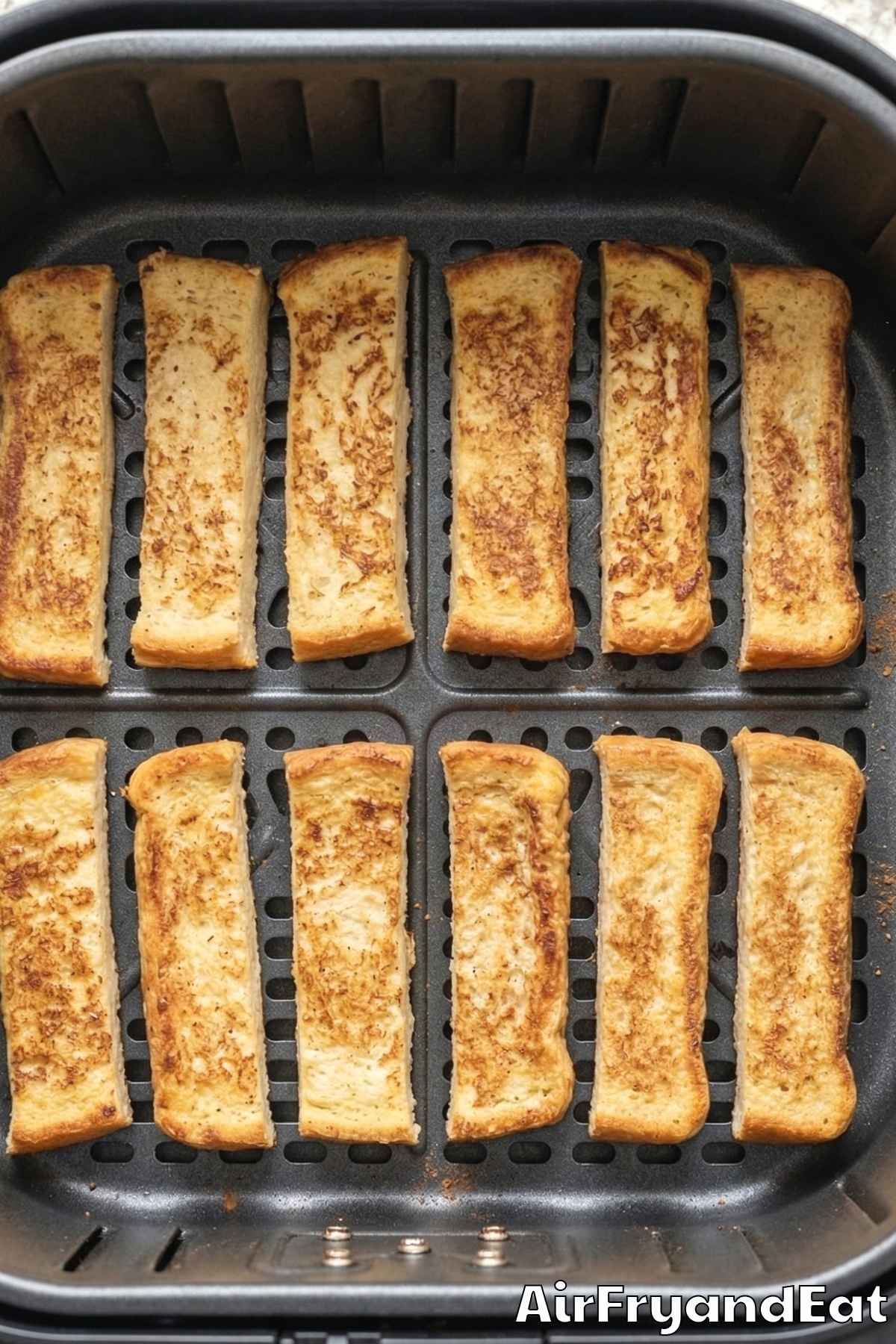 Air Fryer French Toast Sticks Step 5