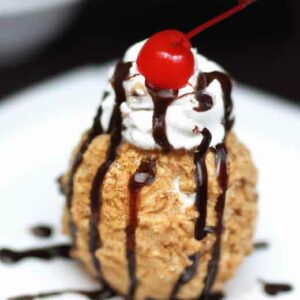 air fryer fried ice cream