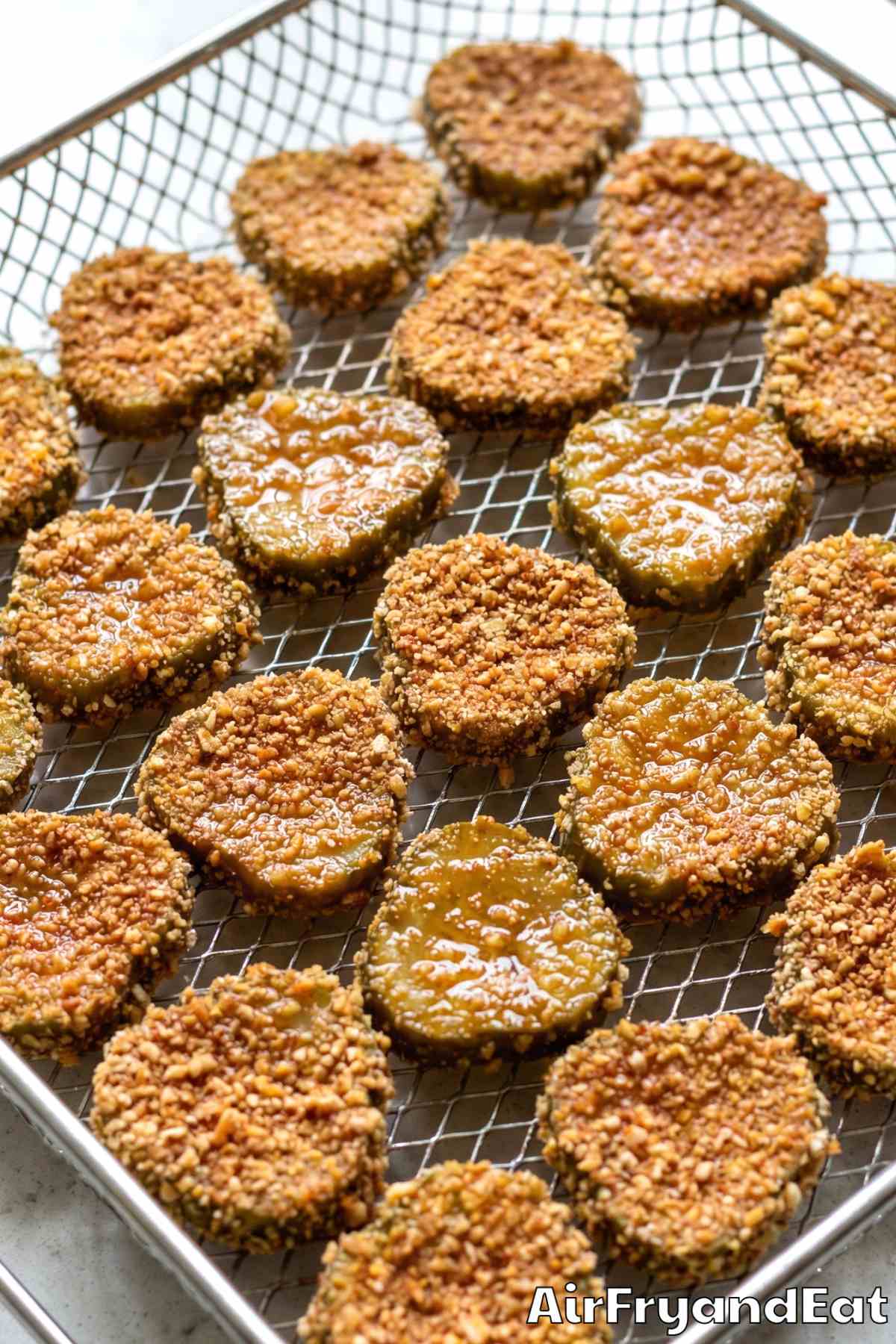Air Fryer Fried Pickles Step 4