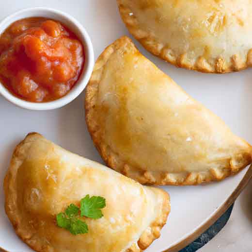 Air Fryer Frozen Empanadas Easy Recipe AirFryAndEat