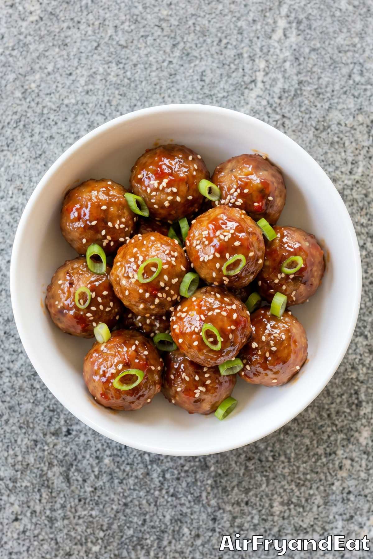 juicy air fryer frozen meatballs ready to eat