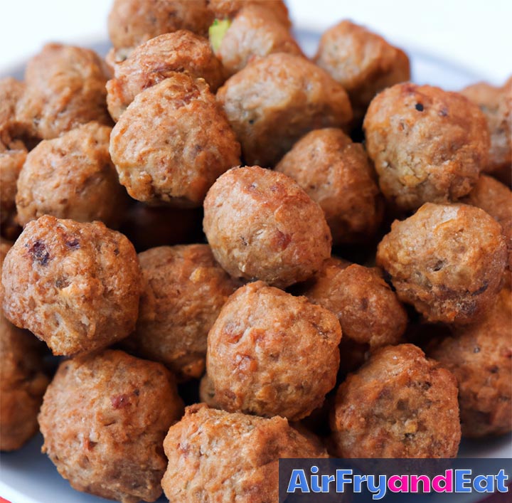 air fryer frozen meatballs