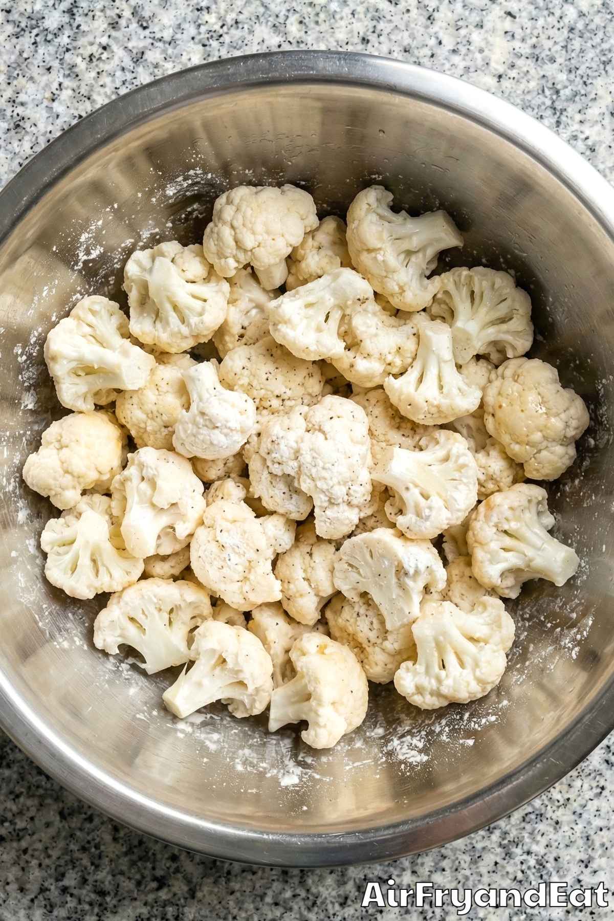 Air Fryer General Tso's Cauliflower Step 1