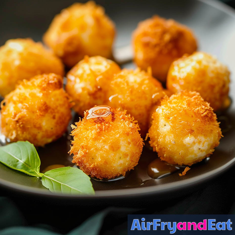 air fryer goat cheese balls