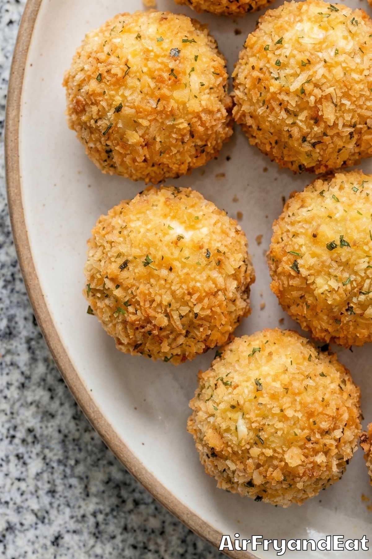 Irresistible air fryer goat cheese balls