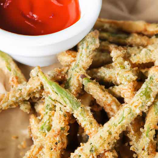 Air Fryer Green Bean Fries Easy Recipe + Tips AirFryAndEat