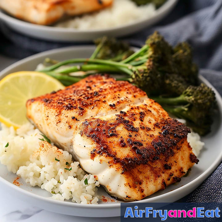 air fryer halibut