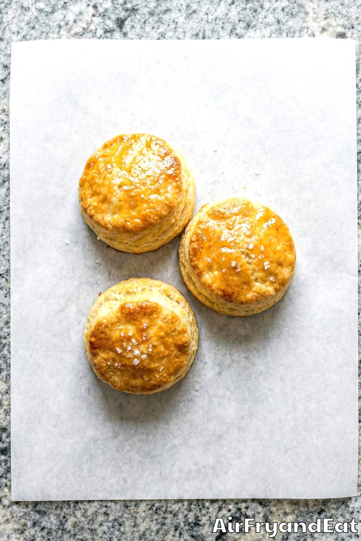 Easy air fryer honey butter biscuits fresh baked