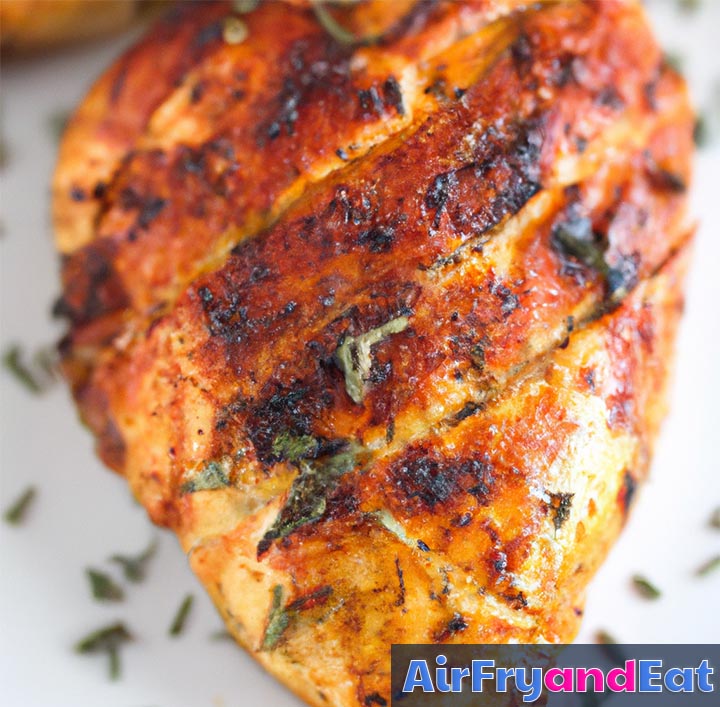 air fryer honey mustard chicken breast