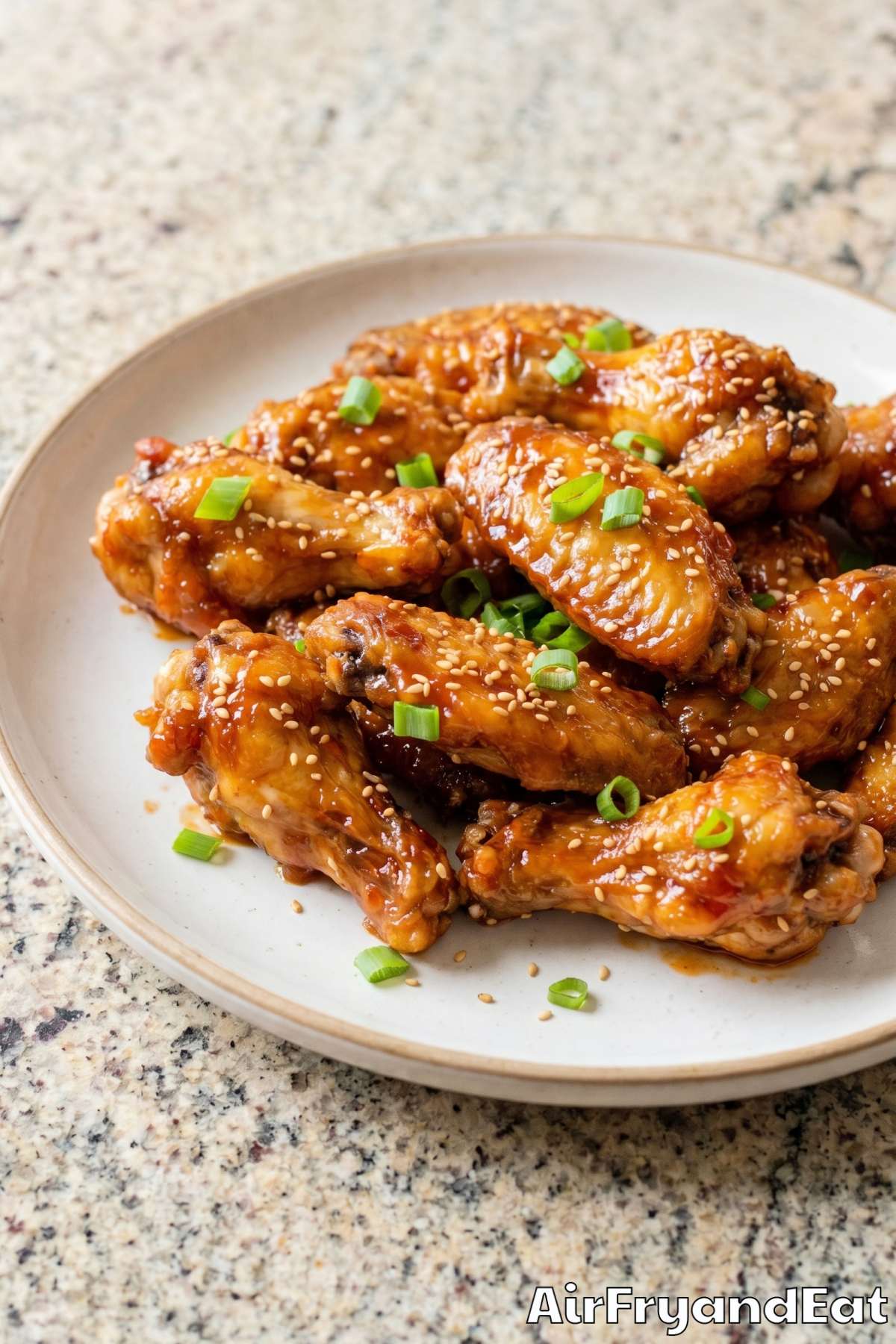 tender air fryer honey sriracha wings