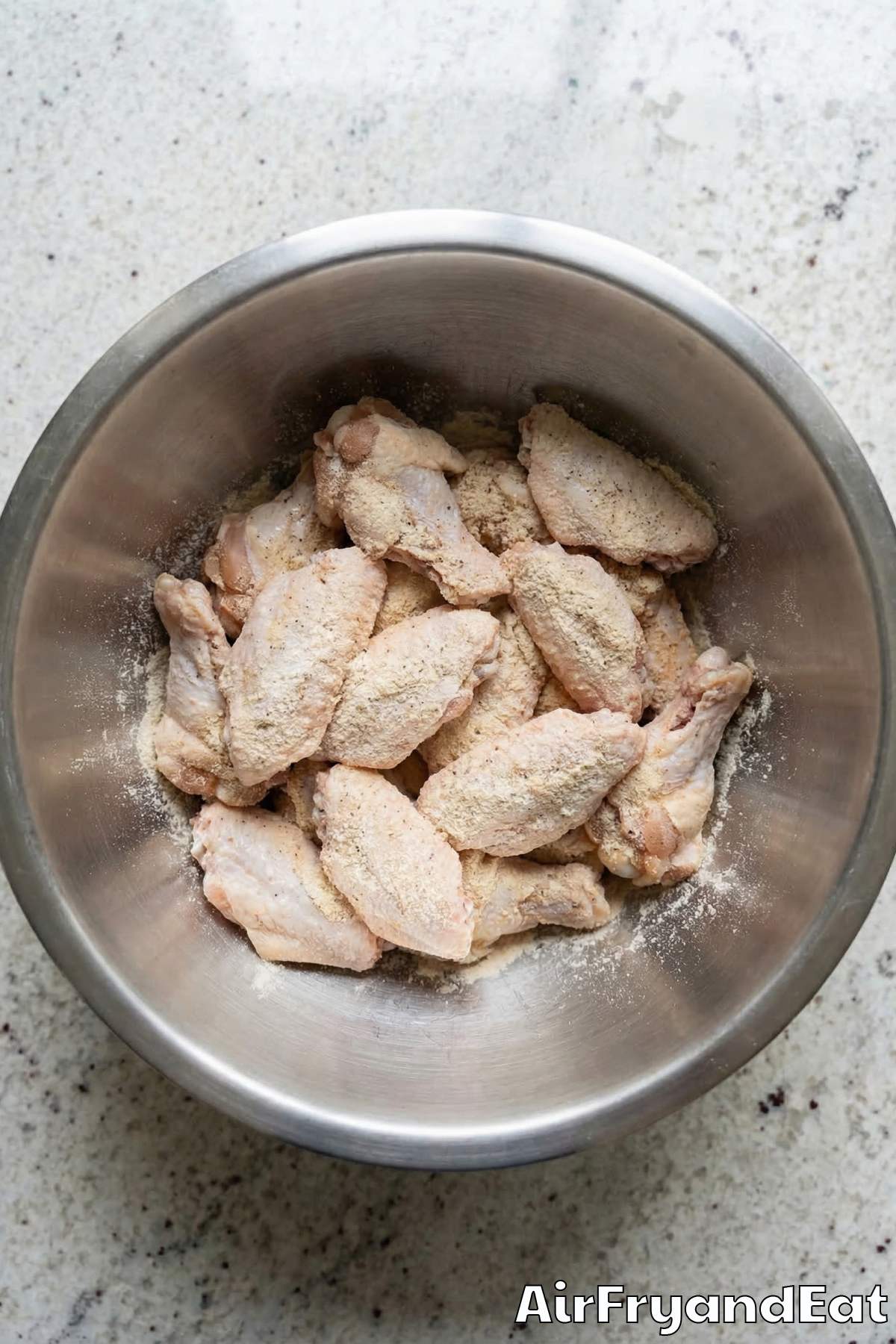 Air Fryer Honey Sriracha Chicken Wings Step 1